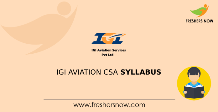 IGI Aviation CSA Syllabus