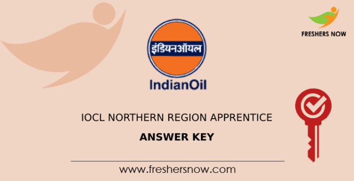 IOCL Northern Region Apprentice Answer Key