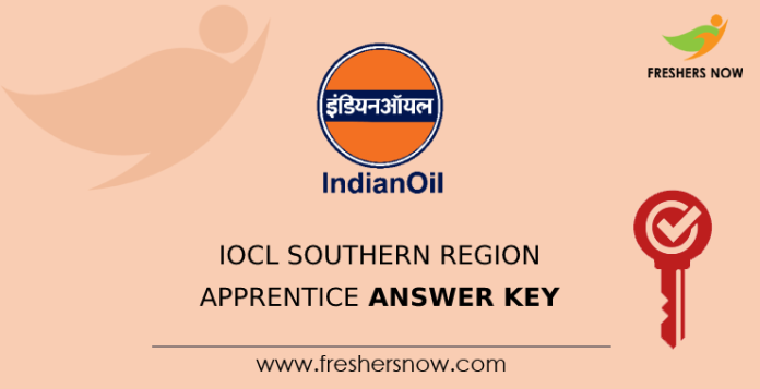 IOCL Southern Region Apprentice Answer Key