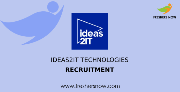 Ideas2IT Technologies Recruitment
