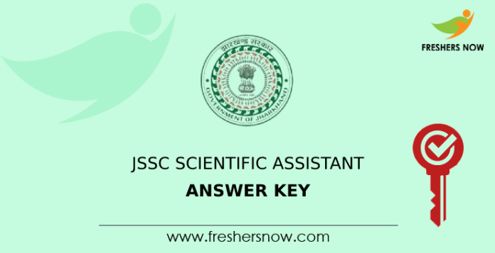 JSSC Scientific Assistant Answer Key