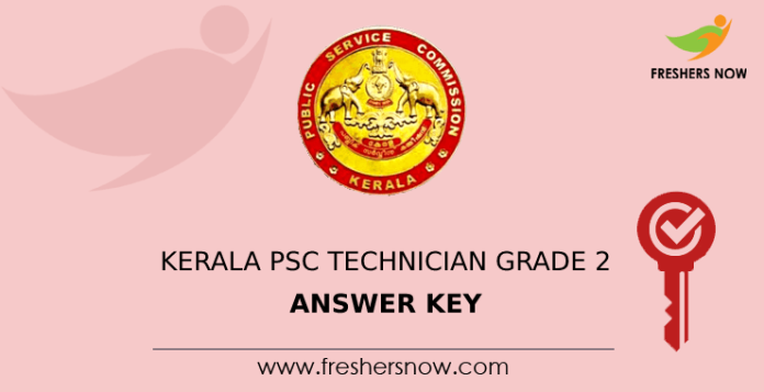 Kerala PSC Technician Grade 2 Answer Key