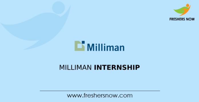Milliman Internship