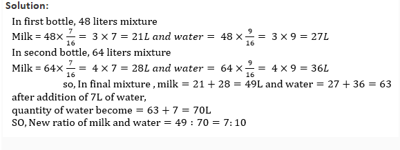 Mixtures and Alligations 3rd Question Explanation