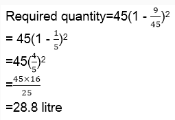 Mixtures and Alligations 7th Question Explanation