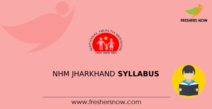 NHM Jharkhand Syllabus