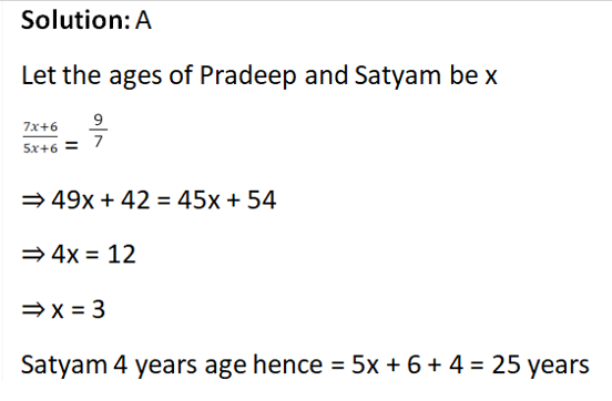 Numbers and Ages 12th Question Explanation