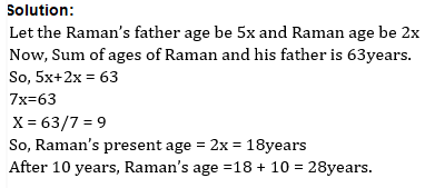 Numbers and Ages 1st Question Explanation