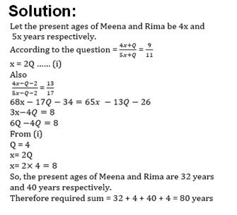 Numbers and Ages 4th Question Explanation