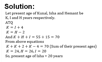 Numbers and Ages 5th Question Explanation