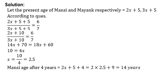 Numbers and Ages 6th Question Explanation
