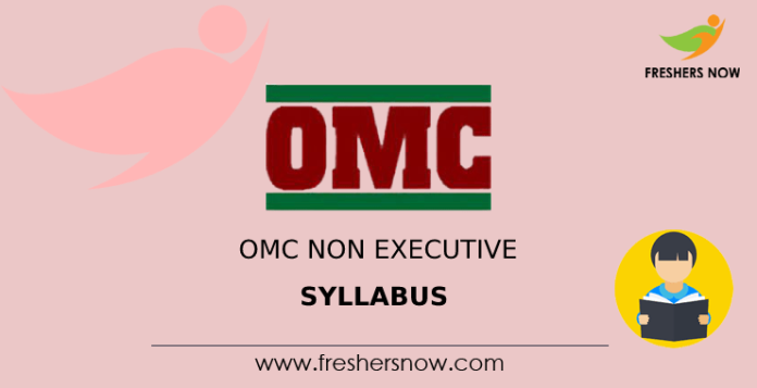 OMC Non Executive Syllabus