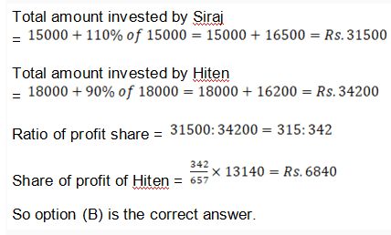 Partnership 18th Question Explanation