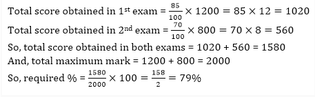 Percentages 2nd Question Explanation