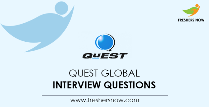 QuEST-Global-Interview-Questions