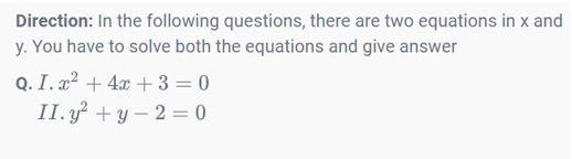 Quadratic Equation 19th Question