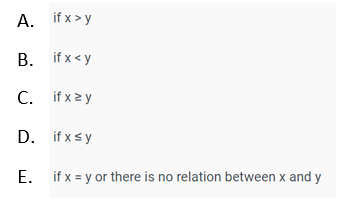 Quadratic Equations 10th Question Options