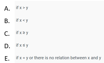 Quadratic Equations 13th Question Options