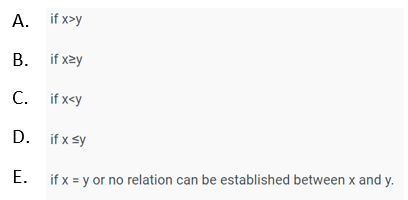 Quadratic Equations 17th Question Options