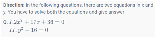 Quadratic Equations 21st Question