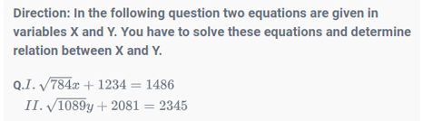 Quadratic Equations 6th Question