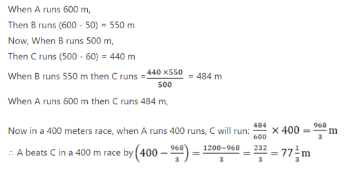 Races and Games-7th-Question with explanation