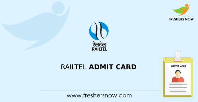 RailTel Admit Card