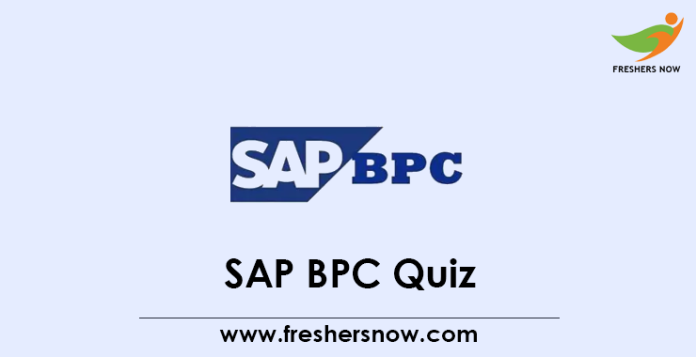 SAP BPC Quiz