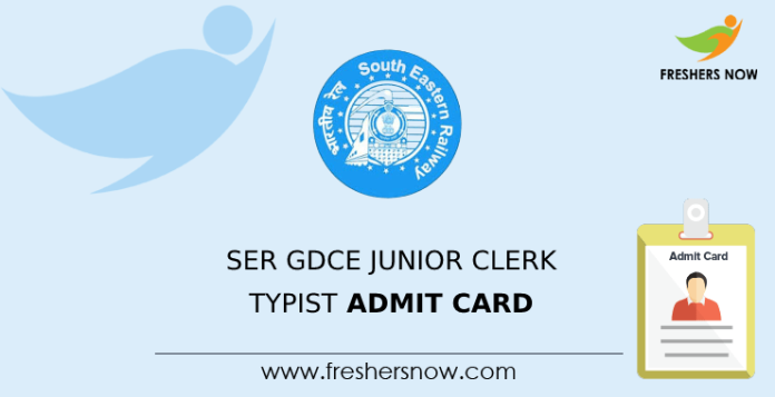 SER GDCE Junior Clerk Typist Admit Card