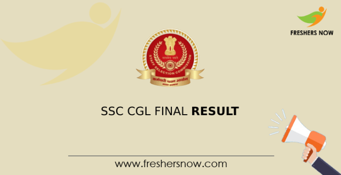 SSC CGL Final Result