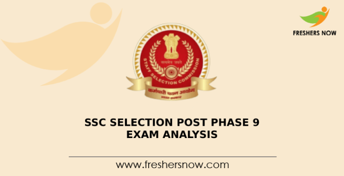 SSC Selection Post Phase 9 Exam Analysis