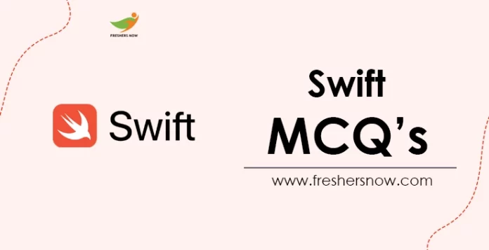 Swift MCQ's