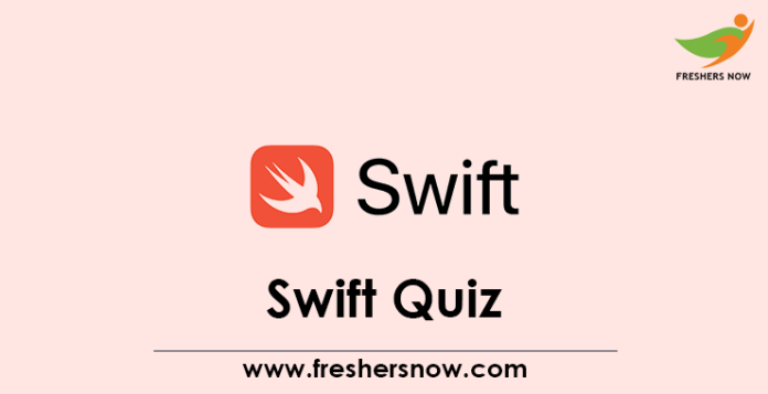 swift programming language quiz