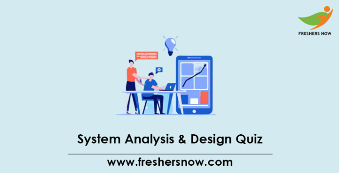 System Analysis And Design Quiz