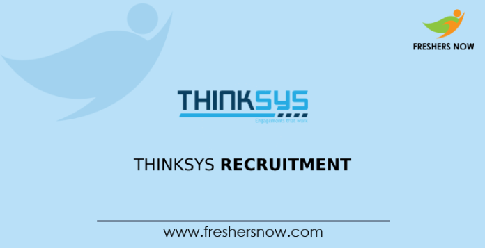 ThinkSys Recruitment