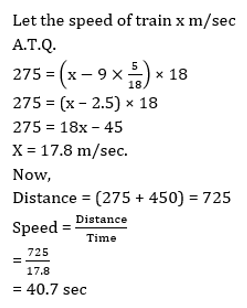 Time and Distance-15th-Question-Explanation