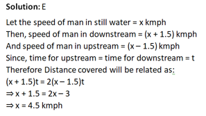 Time and Distance Aptitude Questions and Answers | MCQ Problems