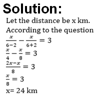 Time and Distance Aptitude Questions and Answers | MCQ Problems