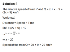 Time and Distance-5th-Question-Explanation
