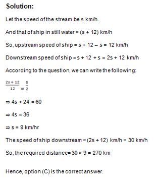 Time and Distance-8th-Question-Explanation