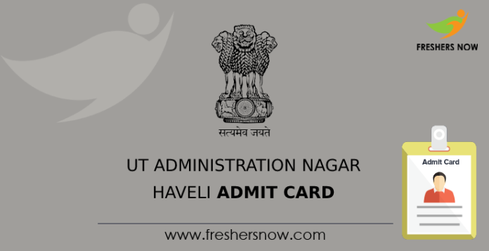 UT Administration Nagar Haveli Admit Card
