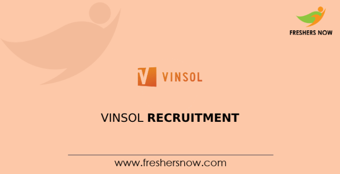 Vinsol Recruitment