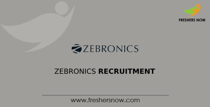 Zebronics Recruitment