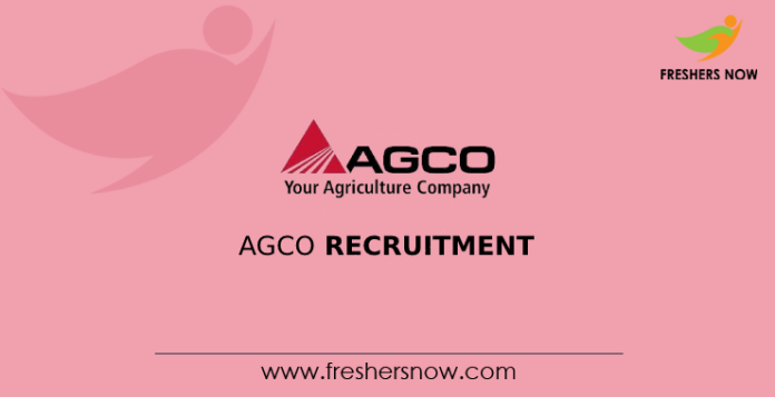 AGCO Recruitment