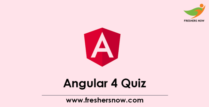 Angular 4 Quiz
