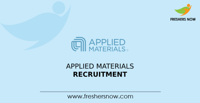 Applied Materials Recruitment