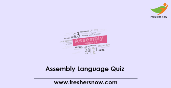 Assembly Language Quiz