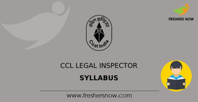 CCL Legal Inspector Syllabus