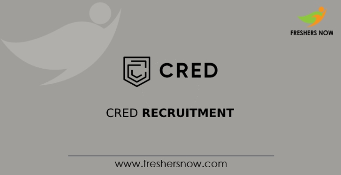 CRED Recruitment