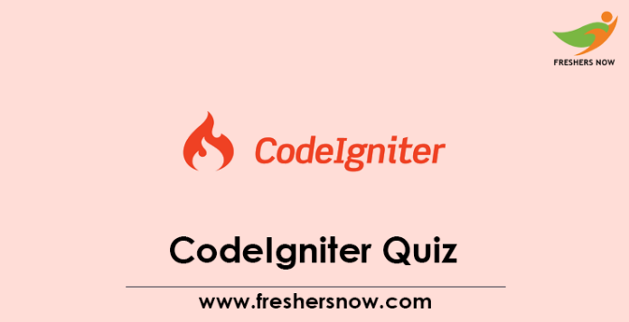 CodeIgniter Quiz